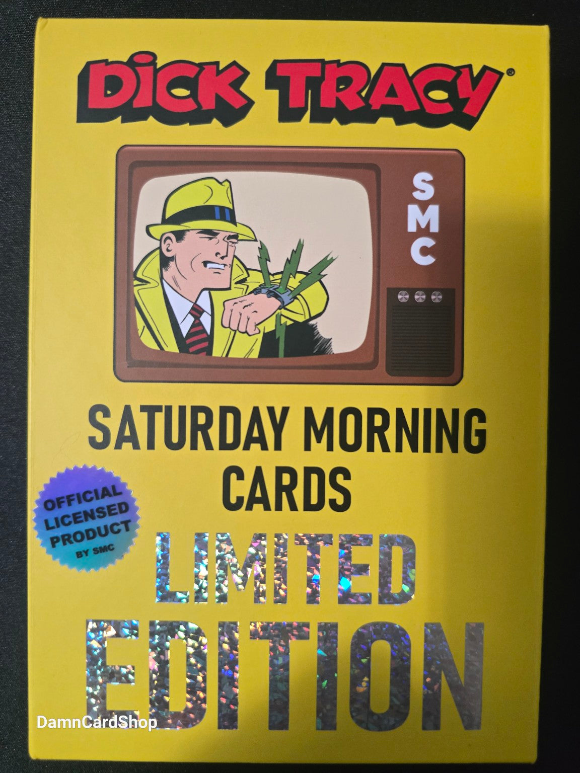 Dick Tracy Saturday Morning Cards Limited Edition box