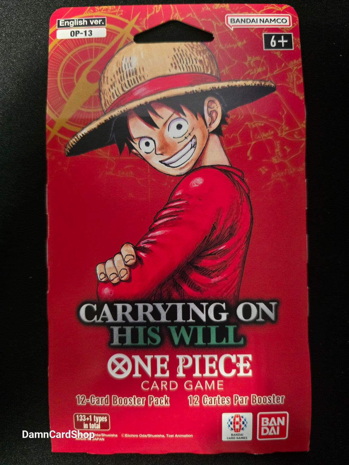 One Piece OP-13 Carrying On His Will Booster Pack — English