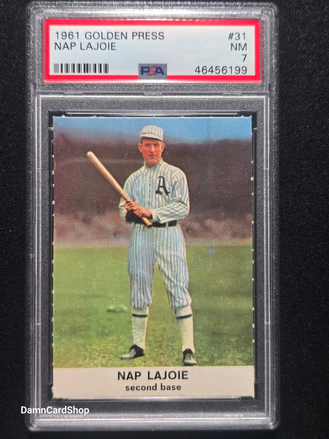 1961 Golden Press #31 Nap Lajoie PSA 7 NM