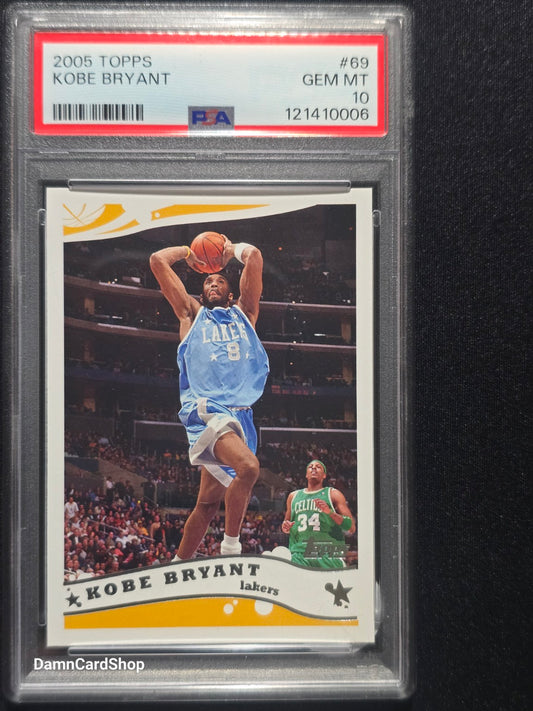 2005 Topps #69 Kobe Bryant PSA 10