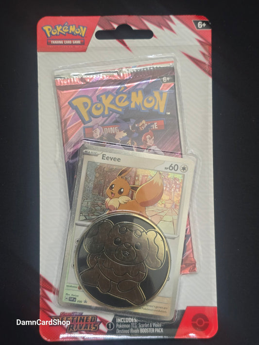 Pokémon Destined Rivals Eevee Single-Pack Blister #200