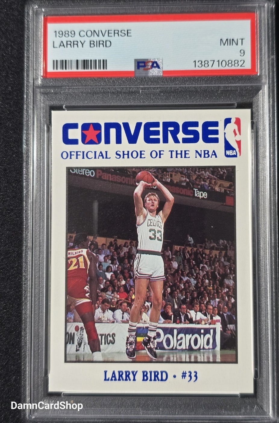 1989 Converse Larry Bird PSA 9