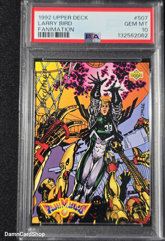 1992 Upper Deck #507 Larry Bird Fanimation PSA 10