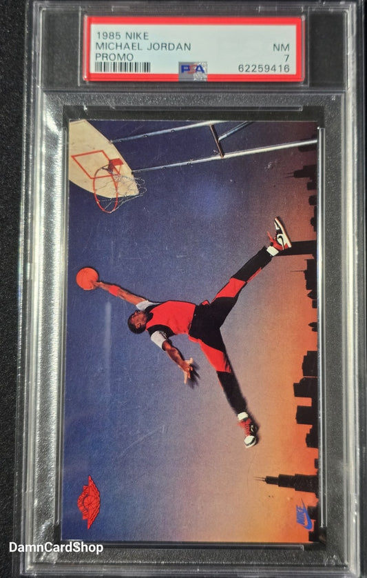 1985 Nike Promo Michael Jordan PSA 7 NM
